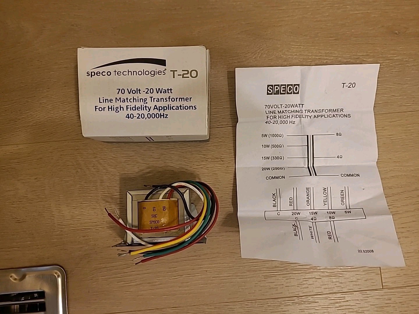 Speco Technologies T-20, 70 Volt 20 Watt