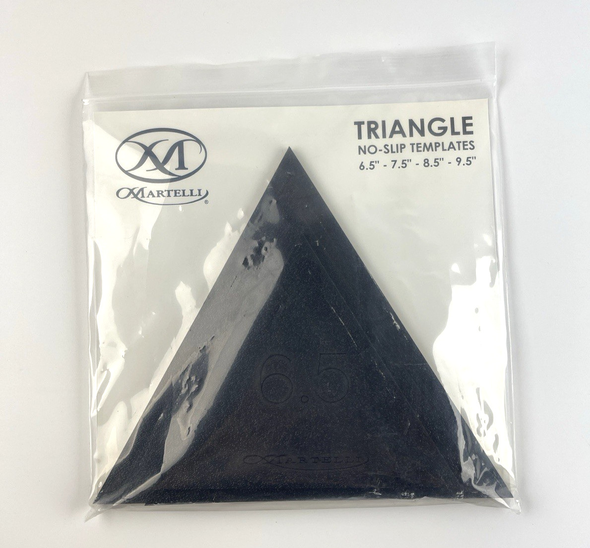 FREE SHIP Martelli Non Slip Triangle Templates #TTS-69 4-Piece-Set 6.5"- 9.5"