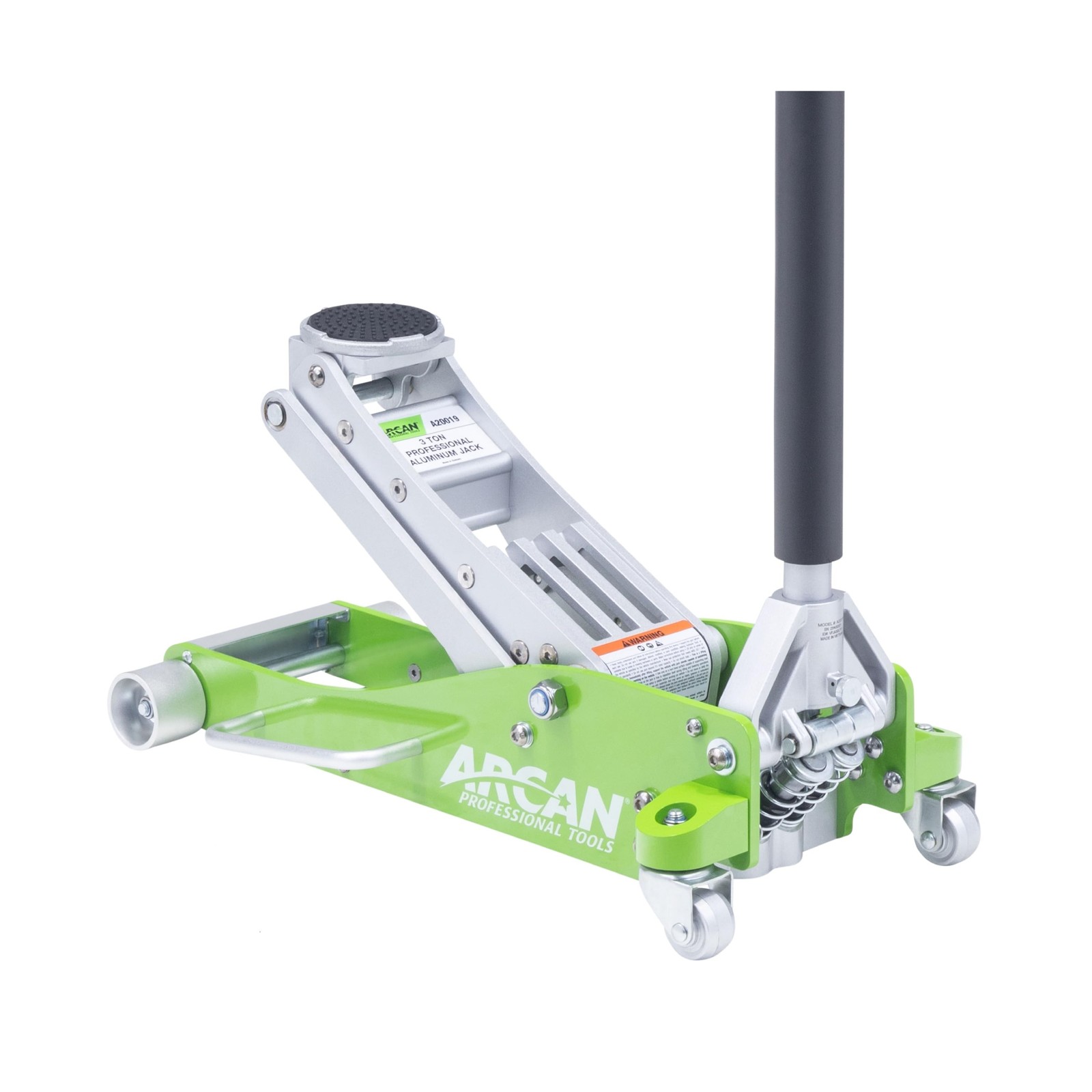 ARCAN 3-Ton Quick-Rise Aluminum Floor Jack with Dual Pump Pistons, Reinforced...