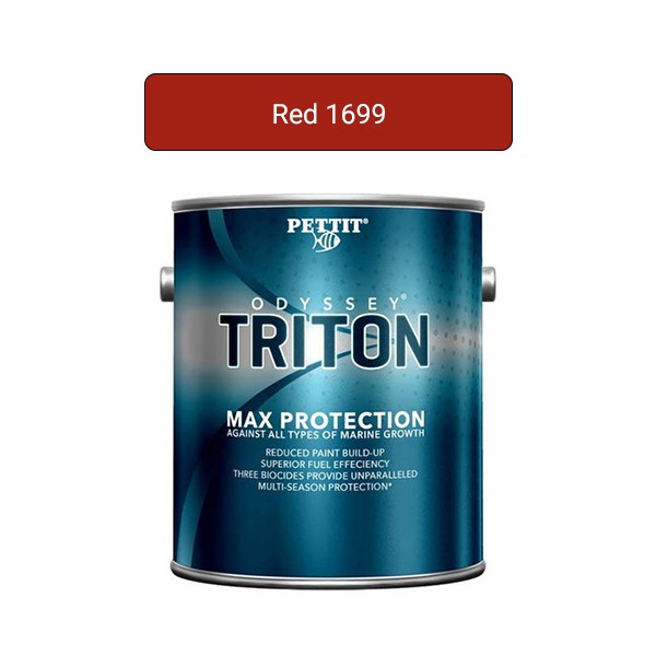 Pettit Odyssey Triton Antifouling Ablative Bottom Paint Red 1699G