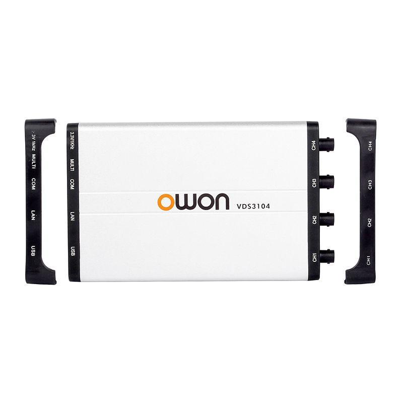 OWON VDS3104L 100MHz LAN Remote Control USB PC Handheld Portable Oscilloscope US