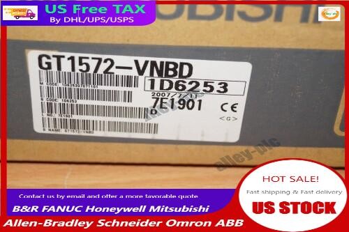 New In Box MITSUBISHI HMI GT1572-VNBD Panel GT1572VNBD Free Shipping