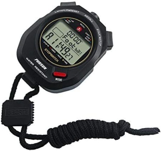 Compact Digital Timer Stopwatch: 0.001 Sec Accuracy & Metronome for Training