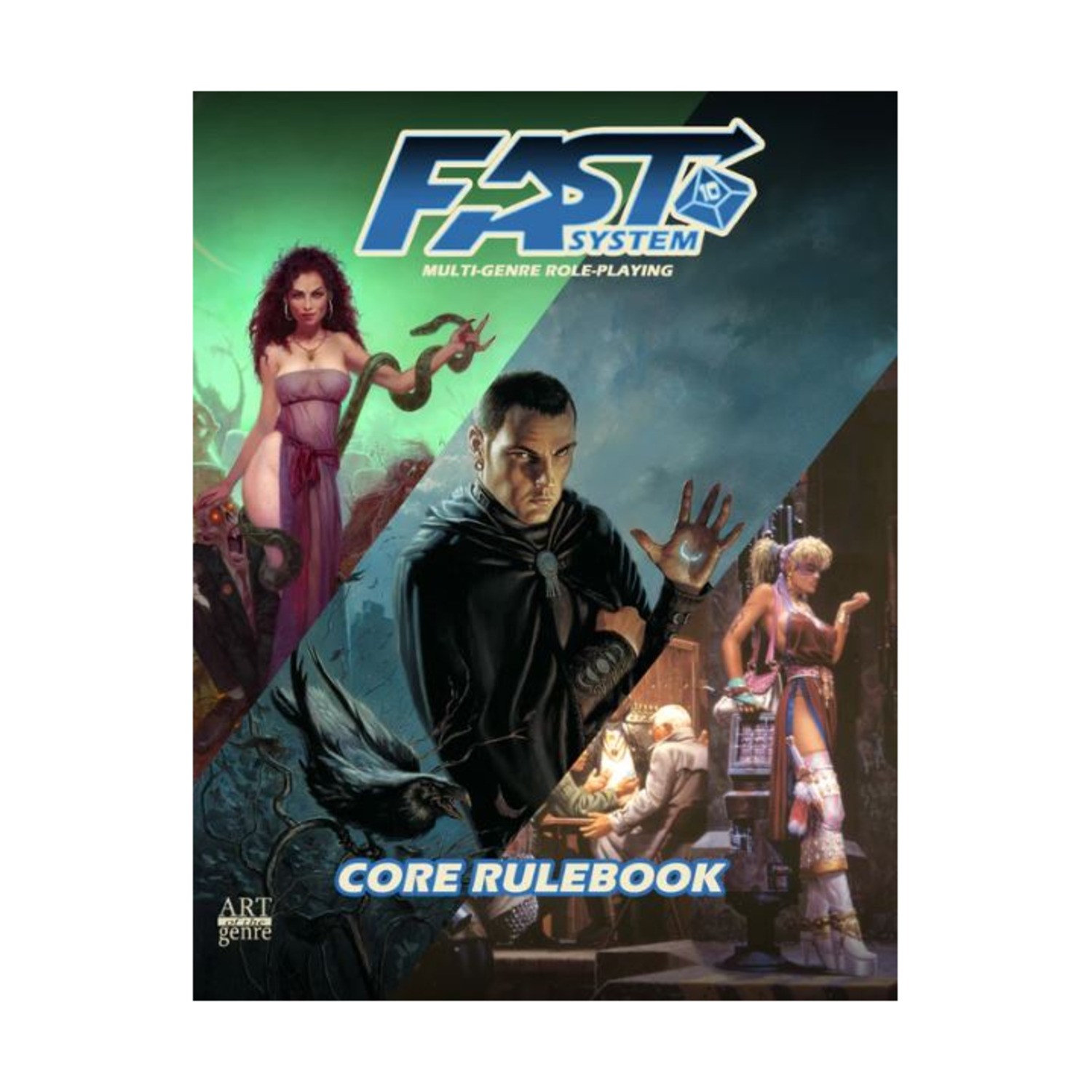 Art of the Genre RPGs Fast System - Core Rulebook VG+/NM