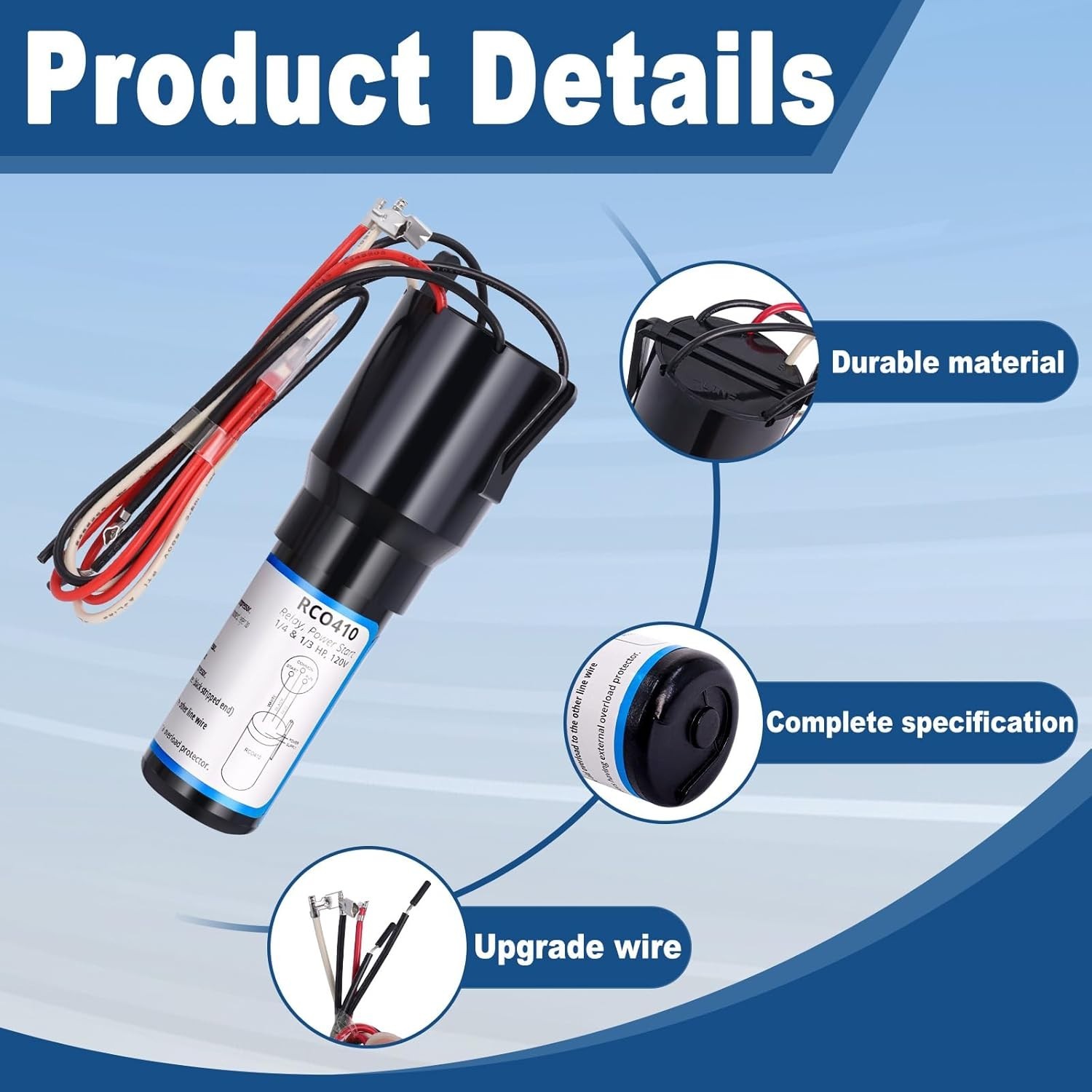 Refrigerator & Freezer Compressor Kit - 115VAC