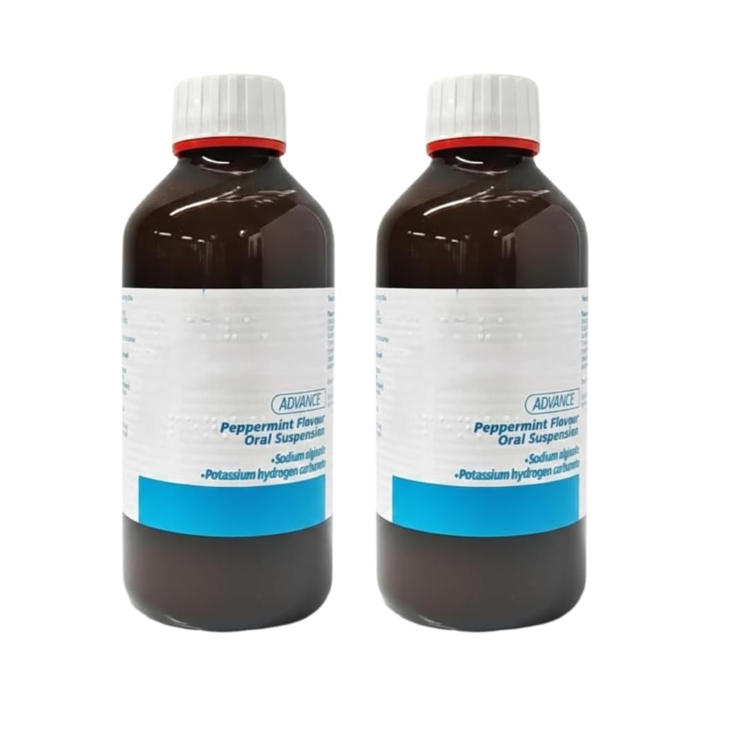GAV Advance Liquid Peppermint 500ml Pack of 2 (2 Measuring Cups Free 30ml)