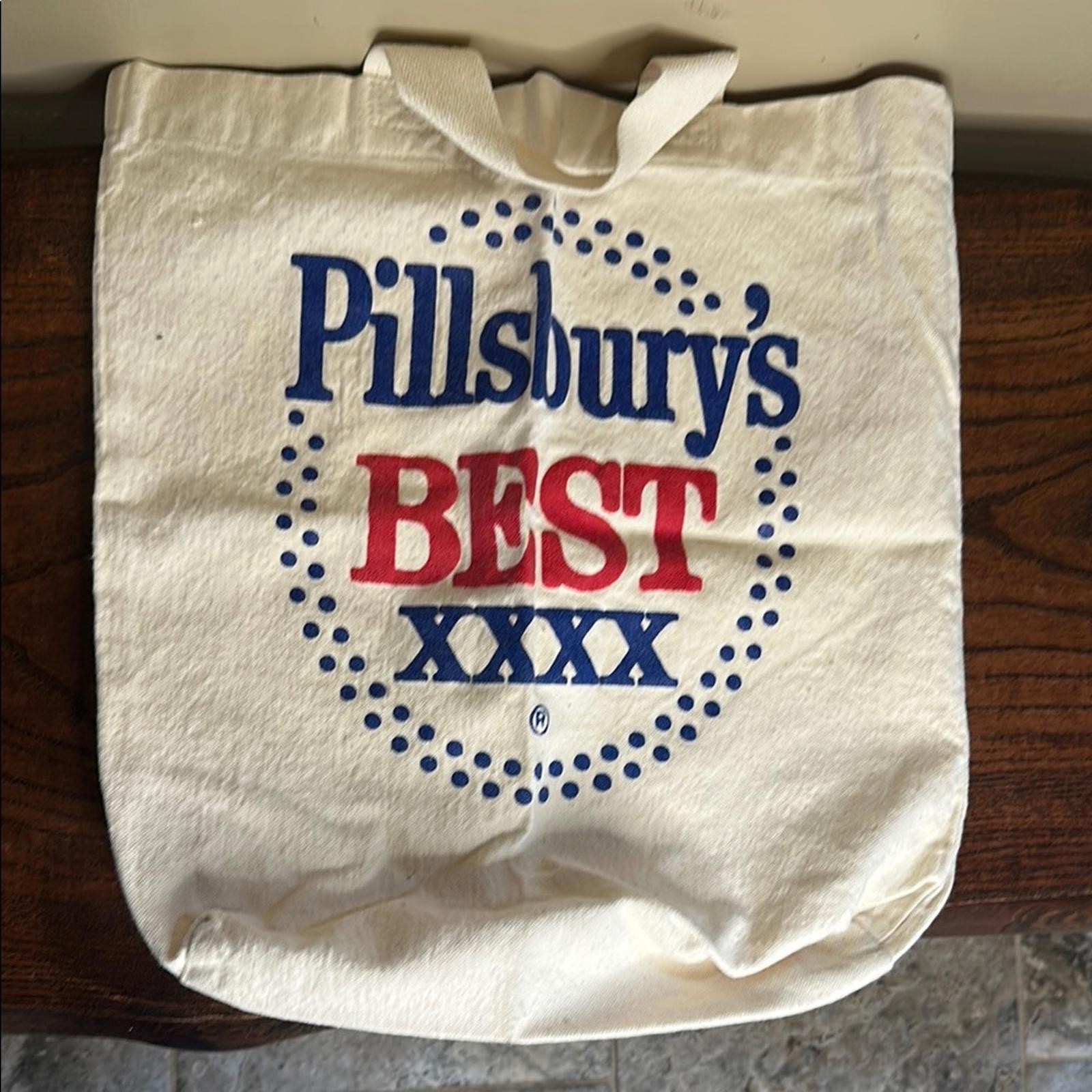 Vintage 1995 Pillsbury's Best Canvas Tote Bag