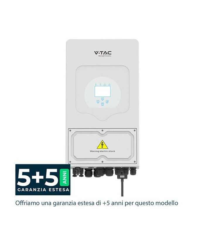 5kW Single Phase IP65 Hybrid Inverter with LCD Touch Display for Photovoltaic System