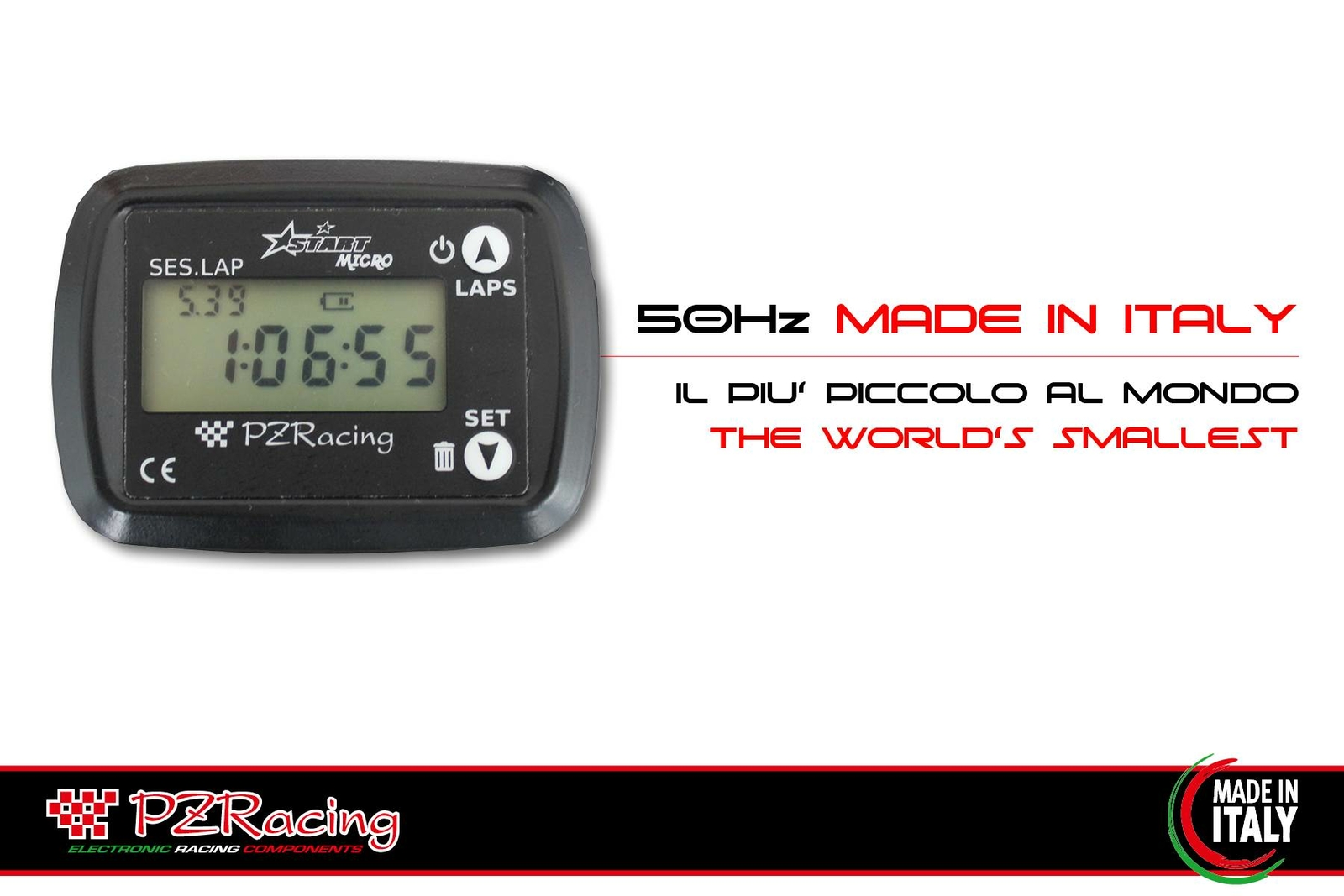 USA ST200-M START MICRO PZRACING CHRONO GPS 50 HZ INTERNAL BATTERY ALL VEHICLES