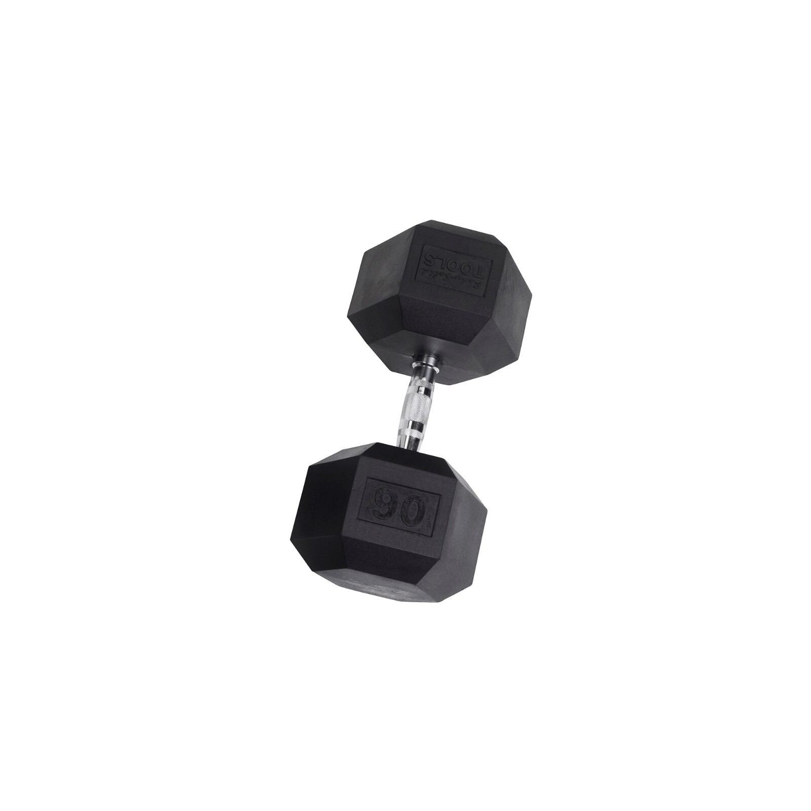 80-100 lb Rubber Coated Dumbbell Pairs, 10 Dumbbells, 900 lbs Body-Solid SDRS900