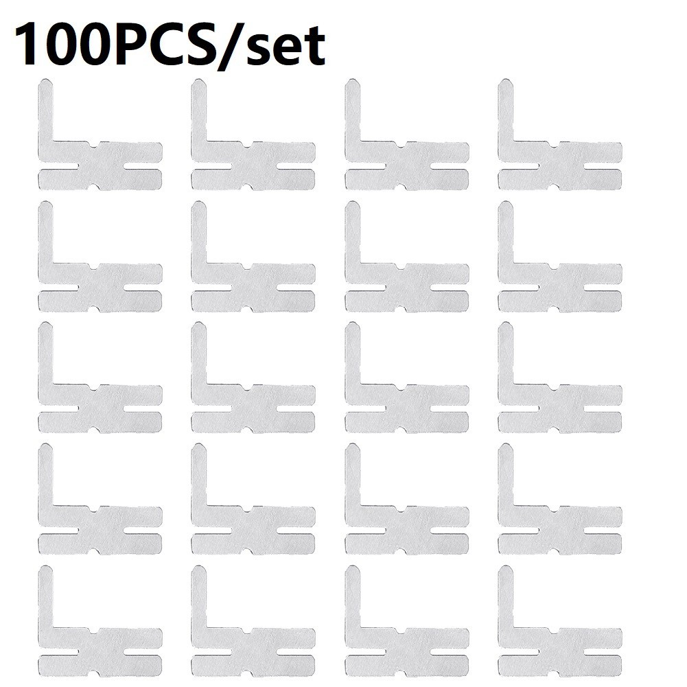 for versatile Nickel Plated Steel Sheets 100pcs Battery Pack Welding Nickel