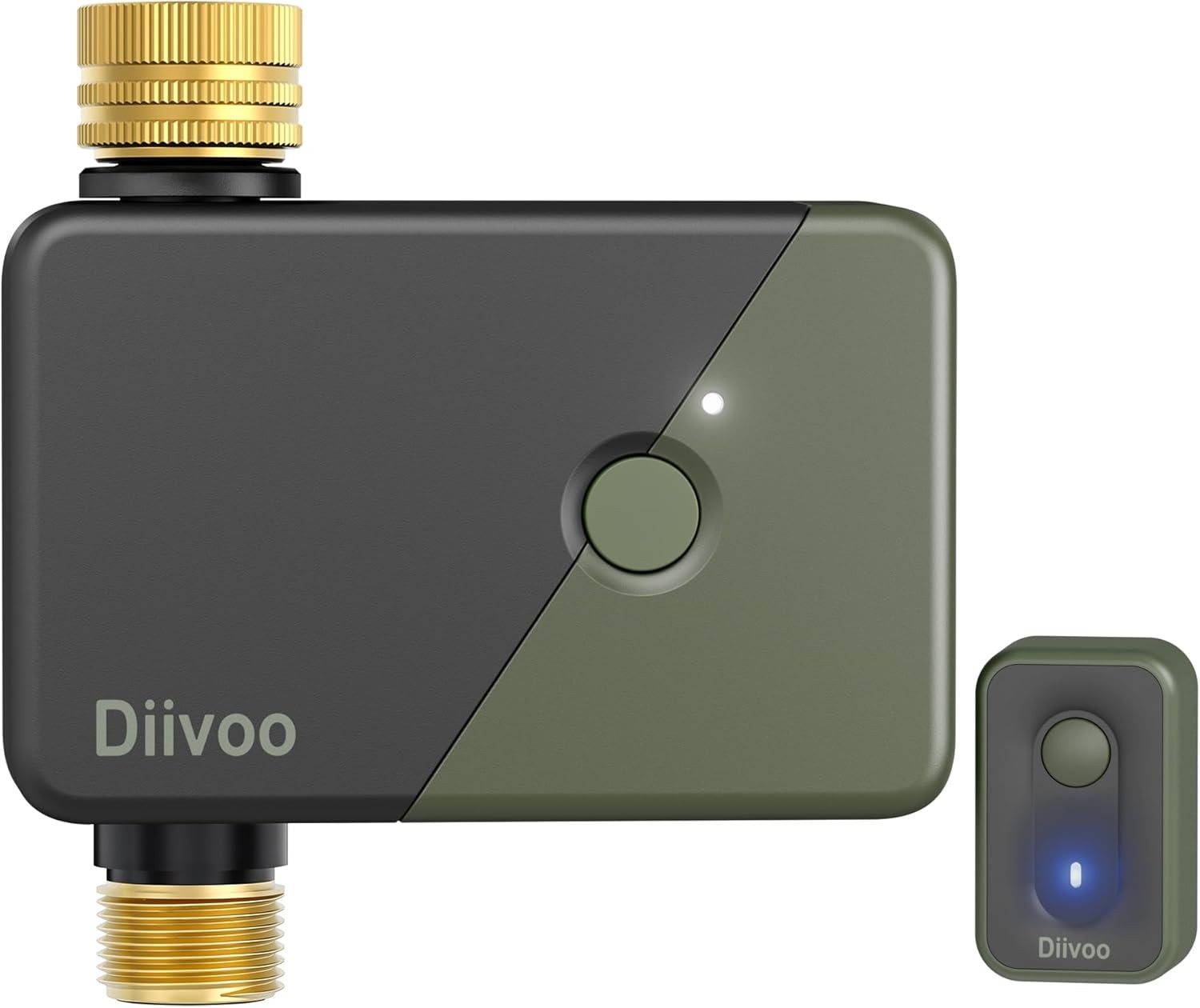 Brass WiFi Water Timer Smart Hose Sprinkler Timer Rain Delay Mist Mode for Lawns