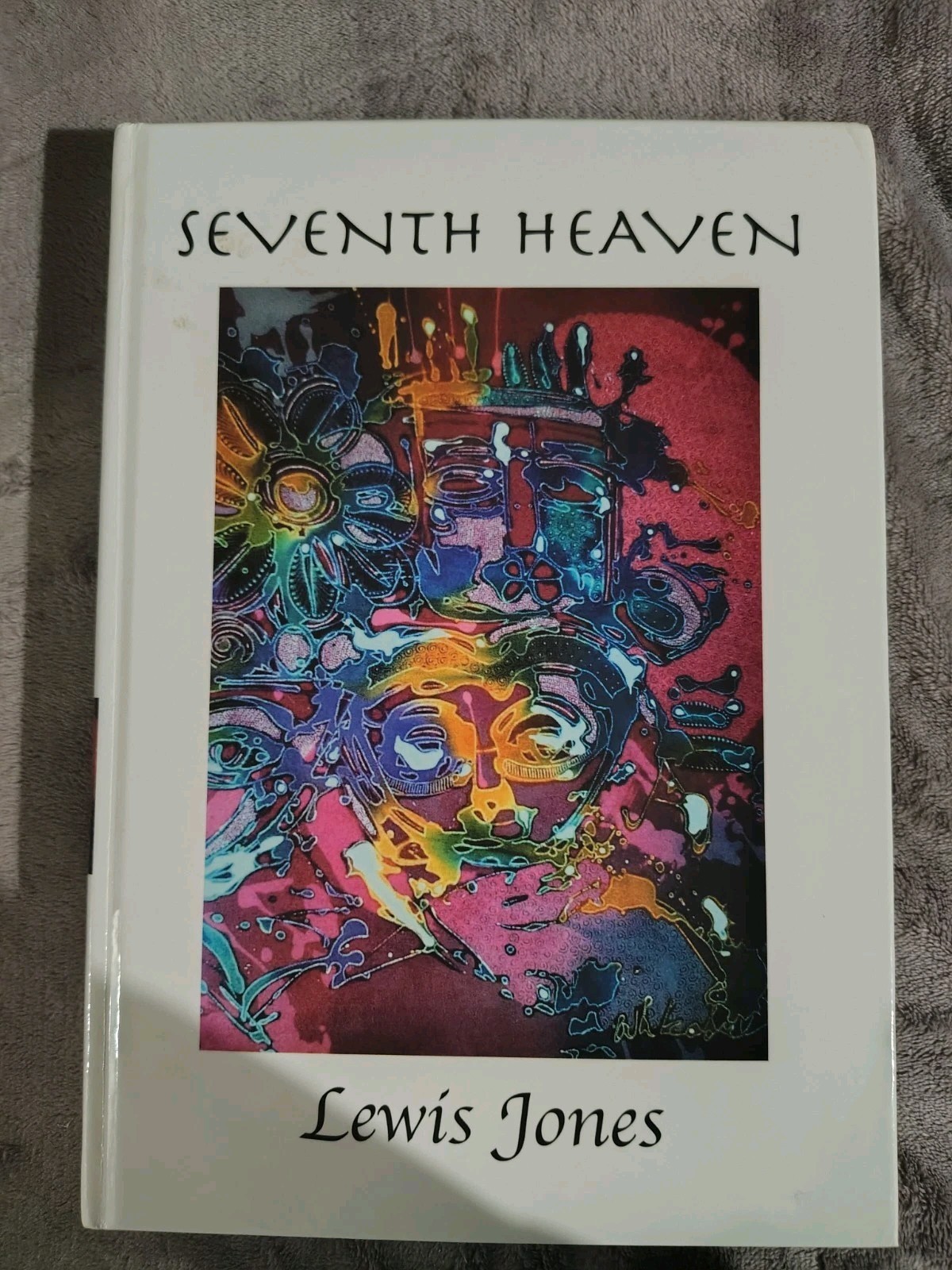 Seventh Heaven By Lewis Jones - OOP Hardcover Magic Book - Cards Close-up & More