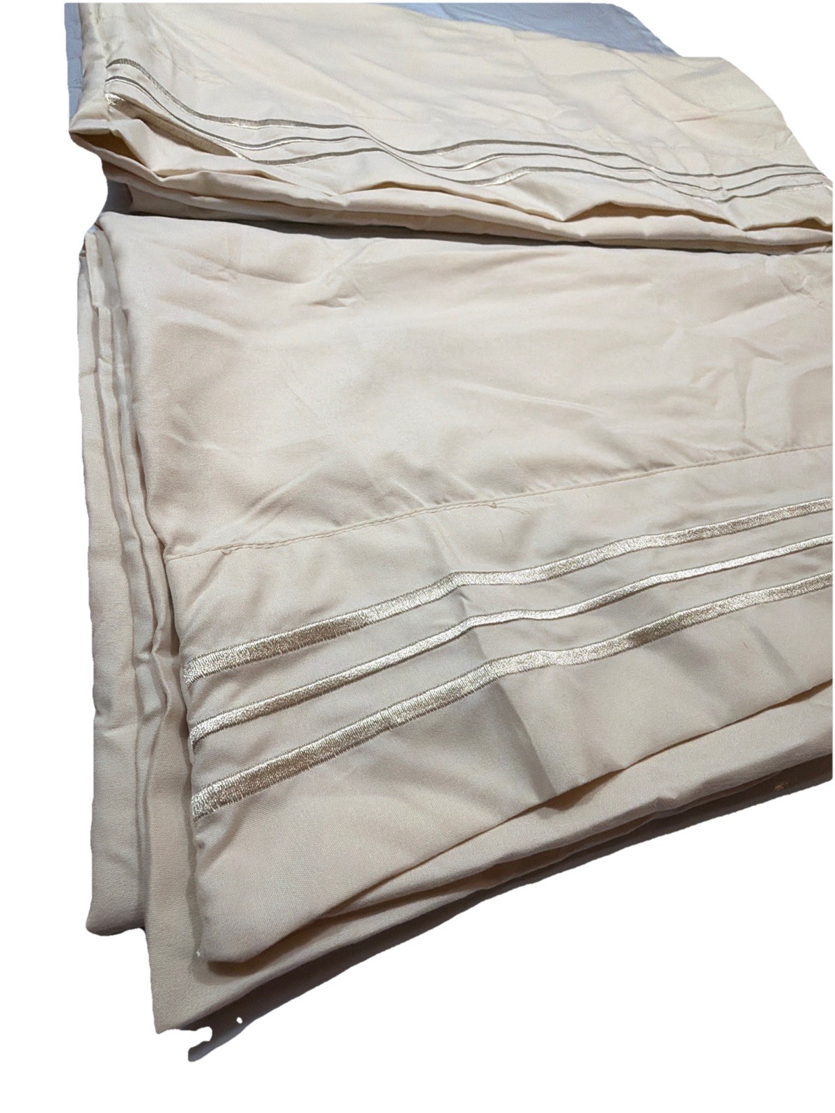 Mellanni BEIGE KING SIZE Pillow Cases 2 Pack OEKO-TEX Certified NEW Standard 100