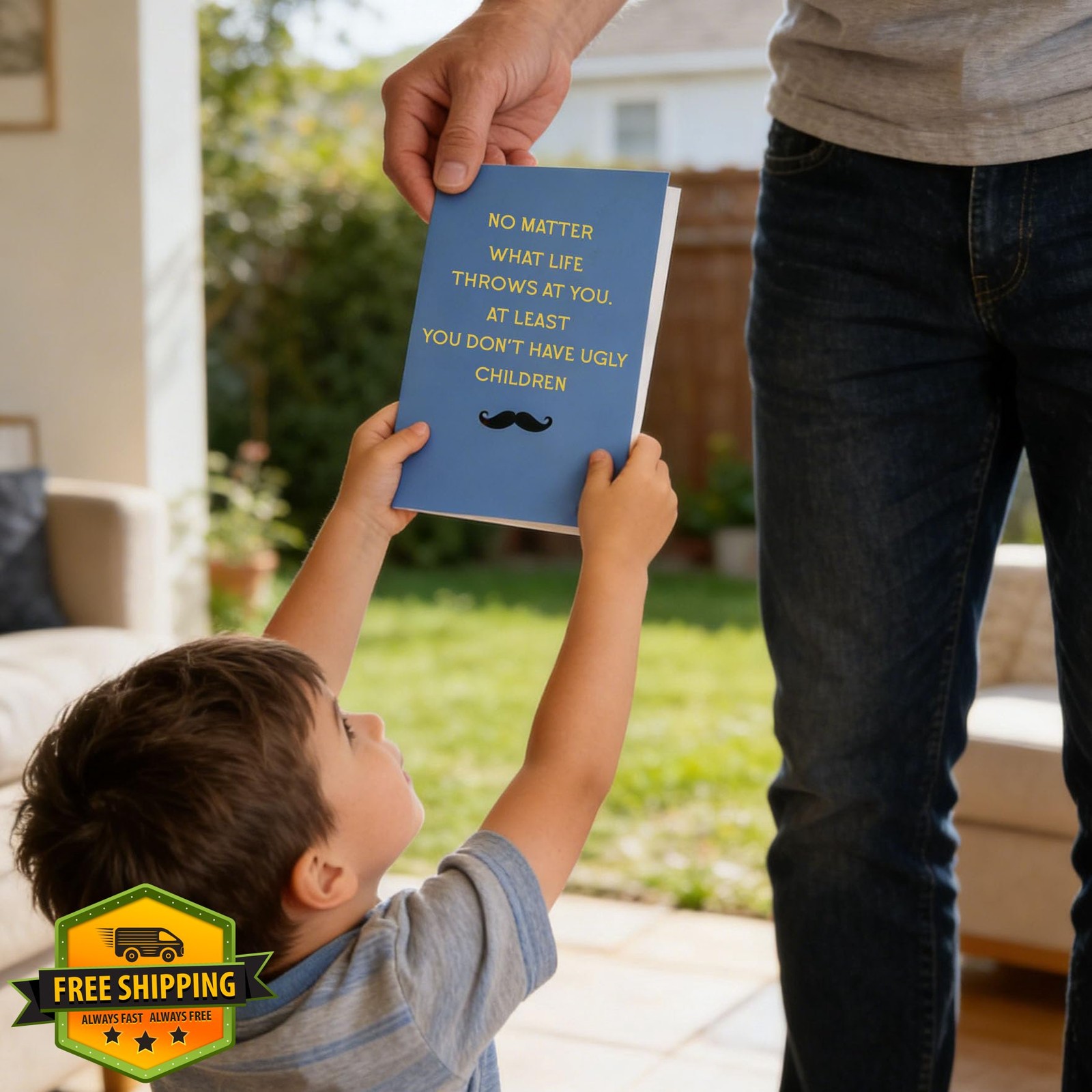 KAIDILA Funny Dad Card Gift
