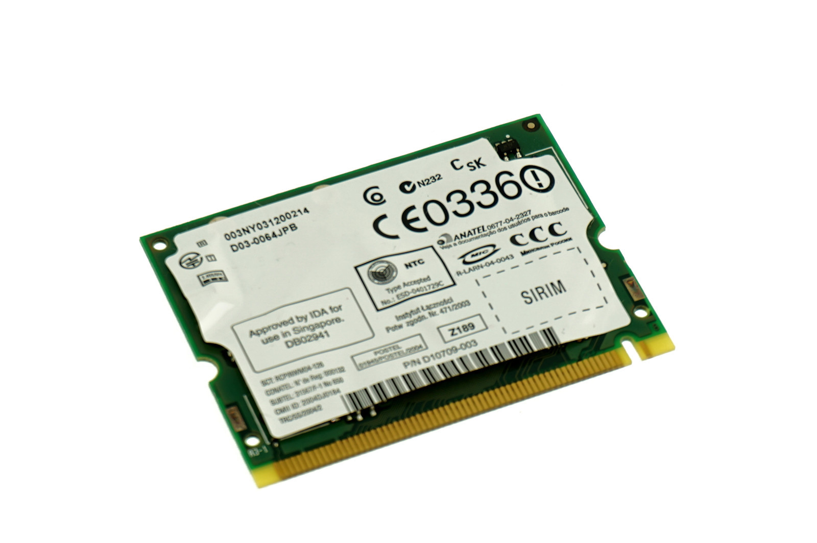 1-761-864-51 GENUINE SONY WIRELESS CARD VGN-FS920 PCG-7L1L (CA76)