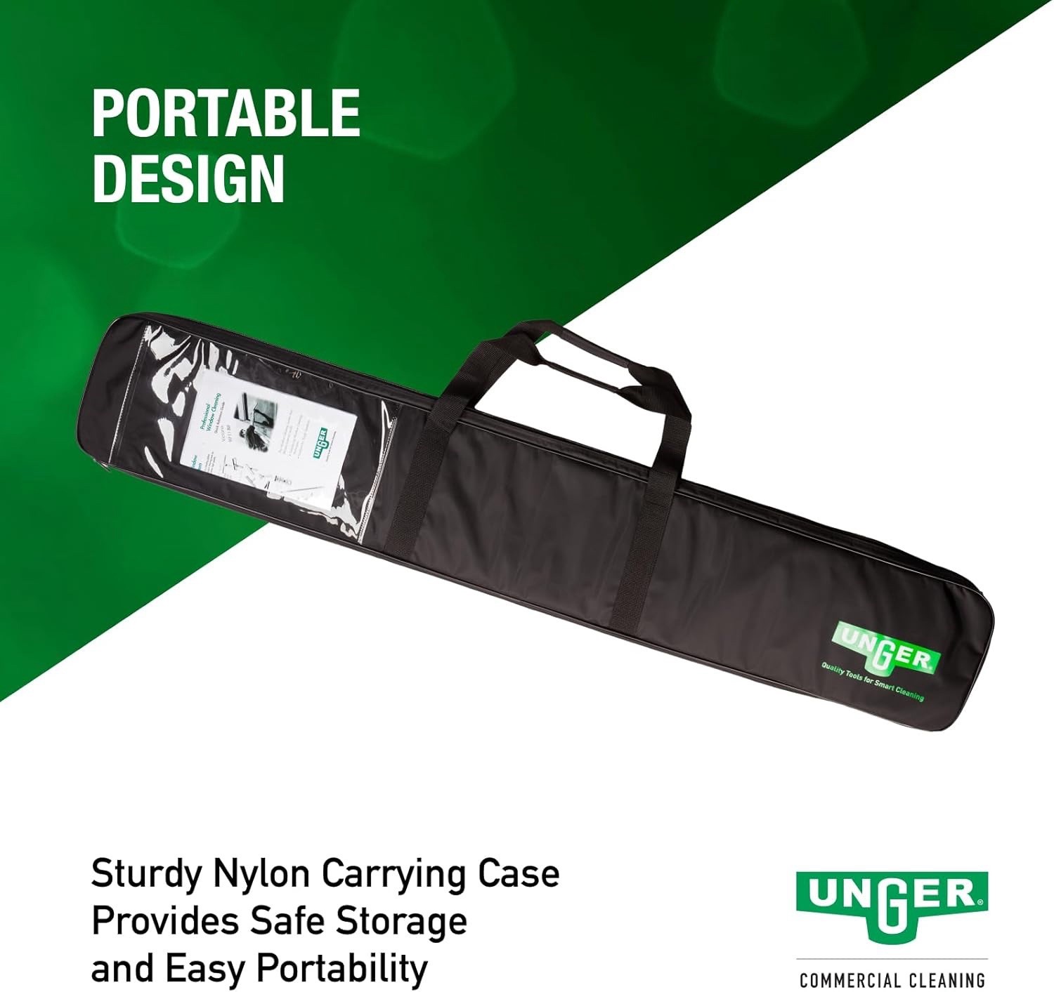 Unger Commercial Window Cleaning Kit - Complete ErgoTec Set