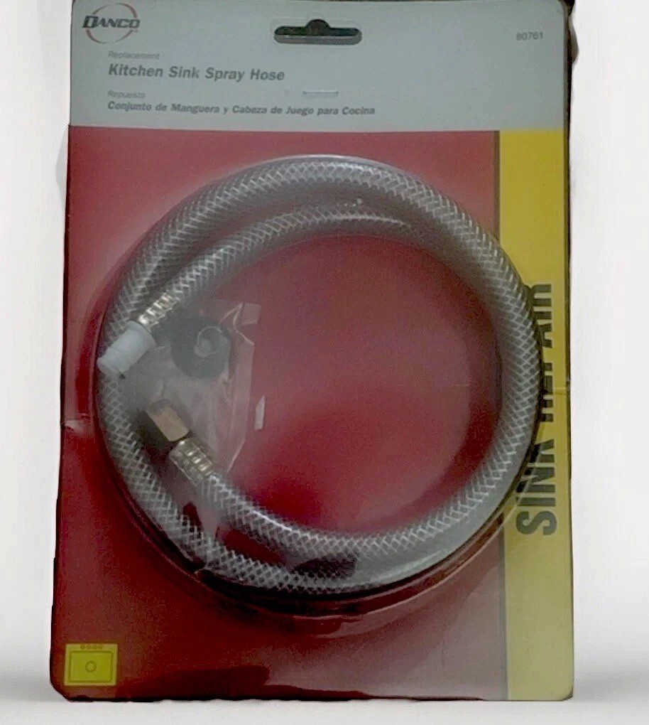 DANCO 80761 SINK SIDE HOSE, FOR KITCHEN SIDE SPRAY HEADS. Easy Installation. New
