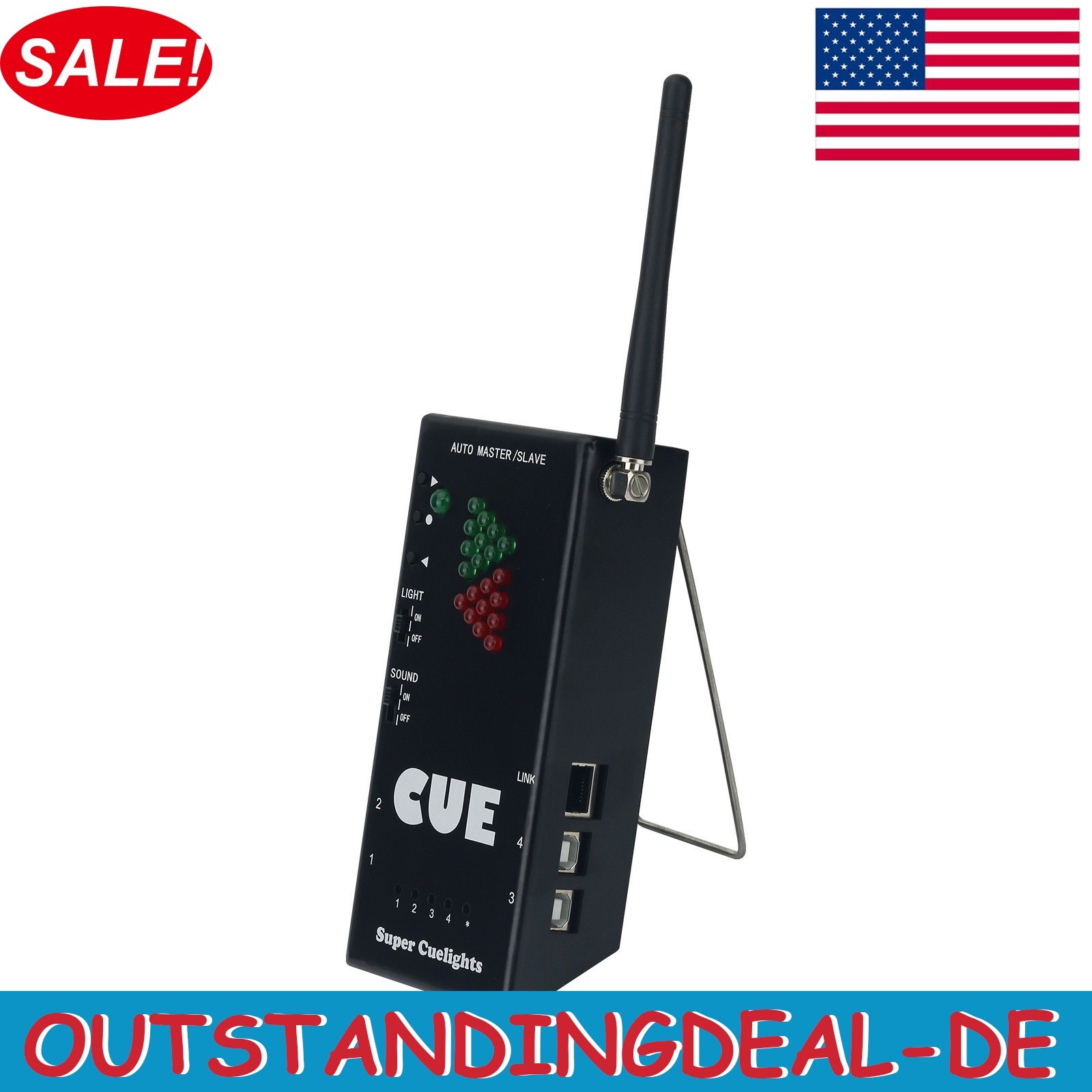 Super Cuelight Presenter 1 RX and 2 Transmitters for PowerPoint Presentation US&