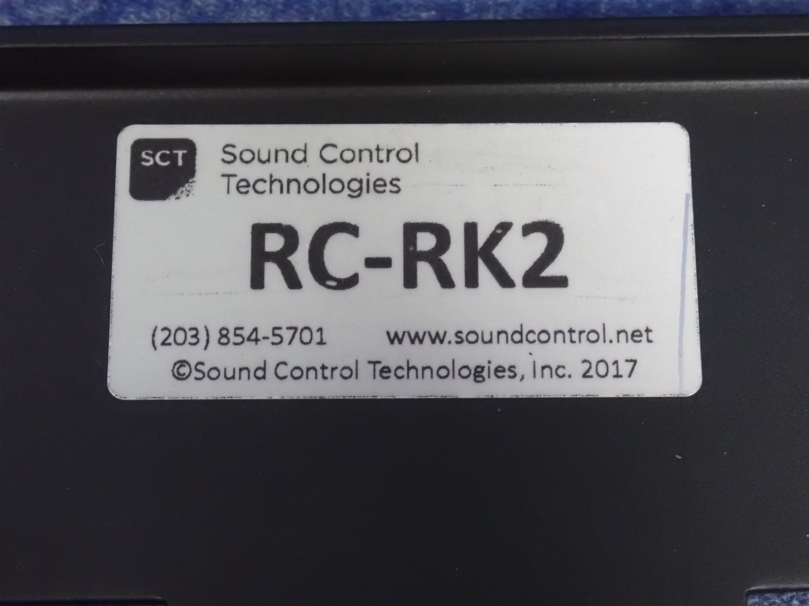 Sound Control RC4-HE Head End Module with RC-RK2 Rack Shelf (M17)