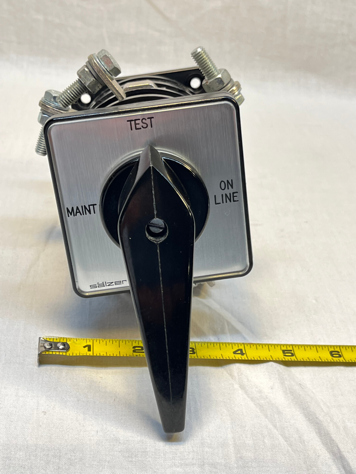 Salzer S608L & S212 Rotary Cam Switch 110A 600VAC New Old Stock