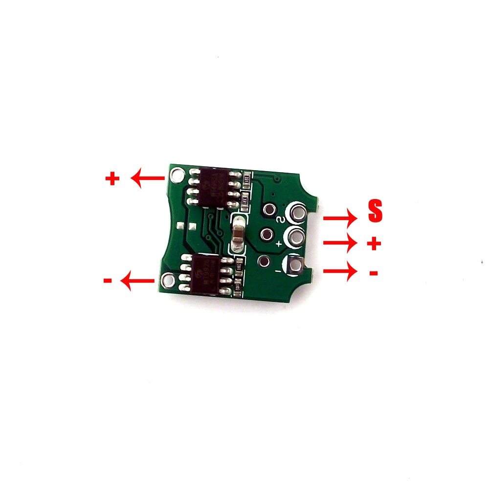 1PC Micro 3A Mini ESC DIY Two-way Forward and Reverse with Brushed Aircraft