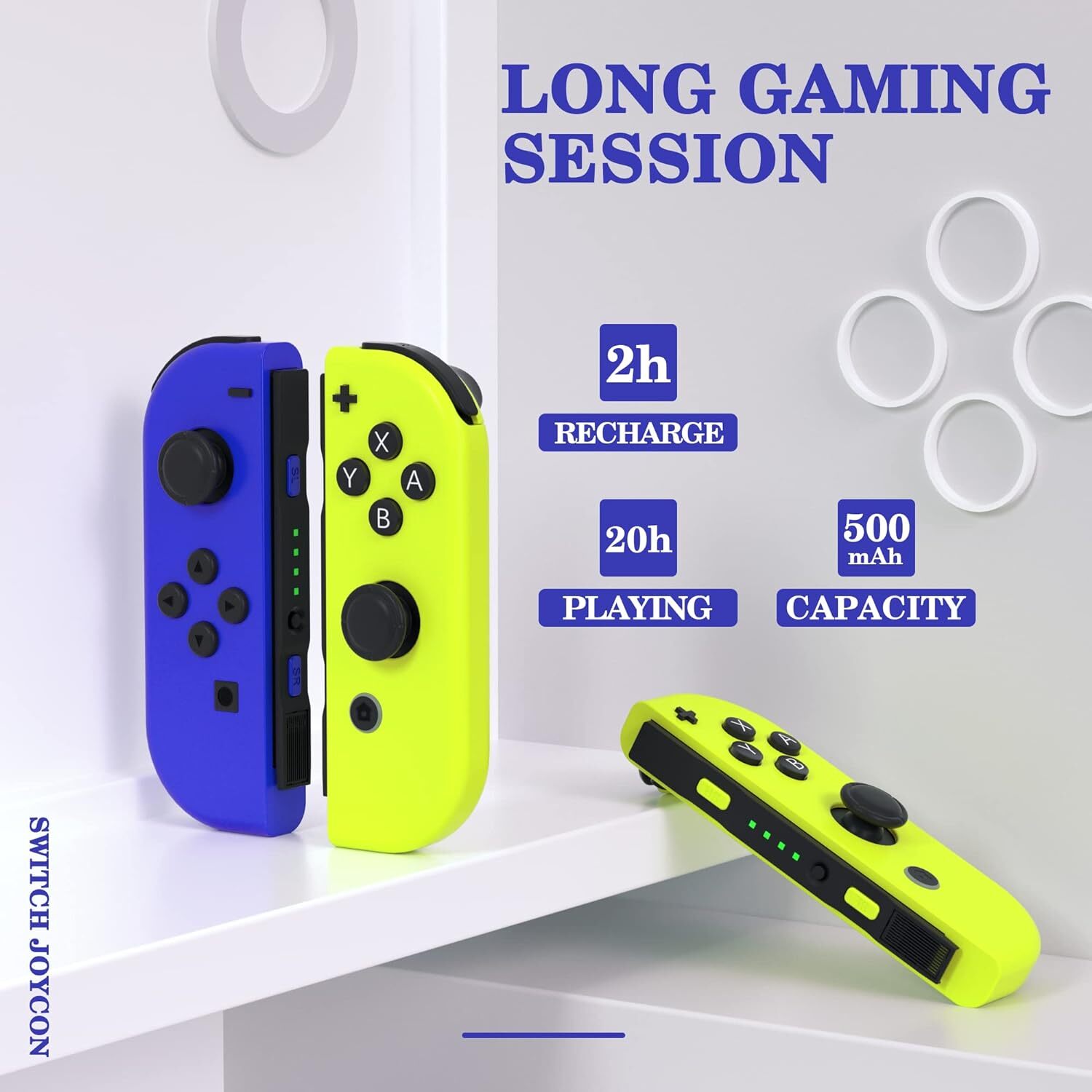For Nintendo Switch Joy-con-Controller Left w/ Right Wireless Gamepad 1-Pair