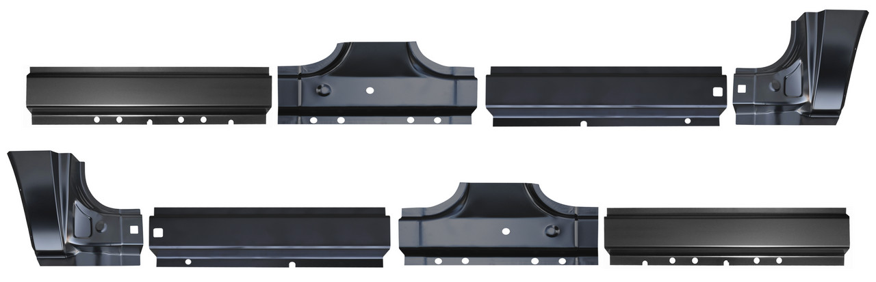 2000-2005 Ford Excursion Outer Rocker Panel Repair Kit With Dogleg SET
