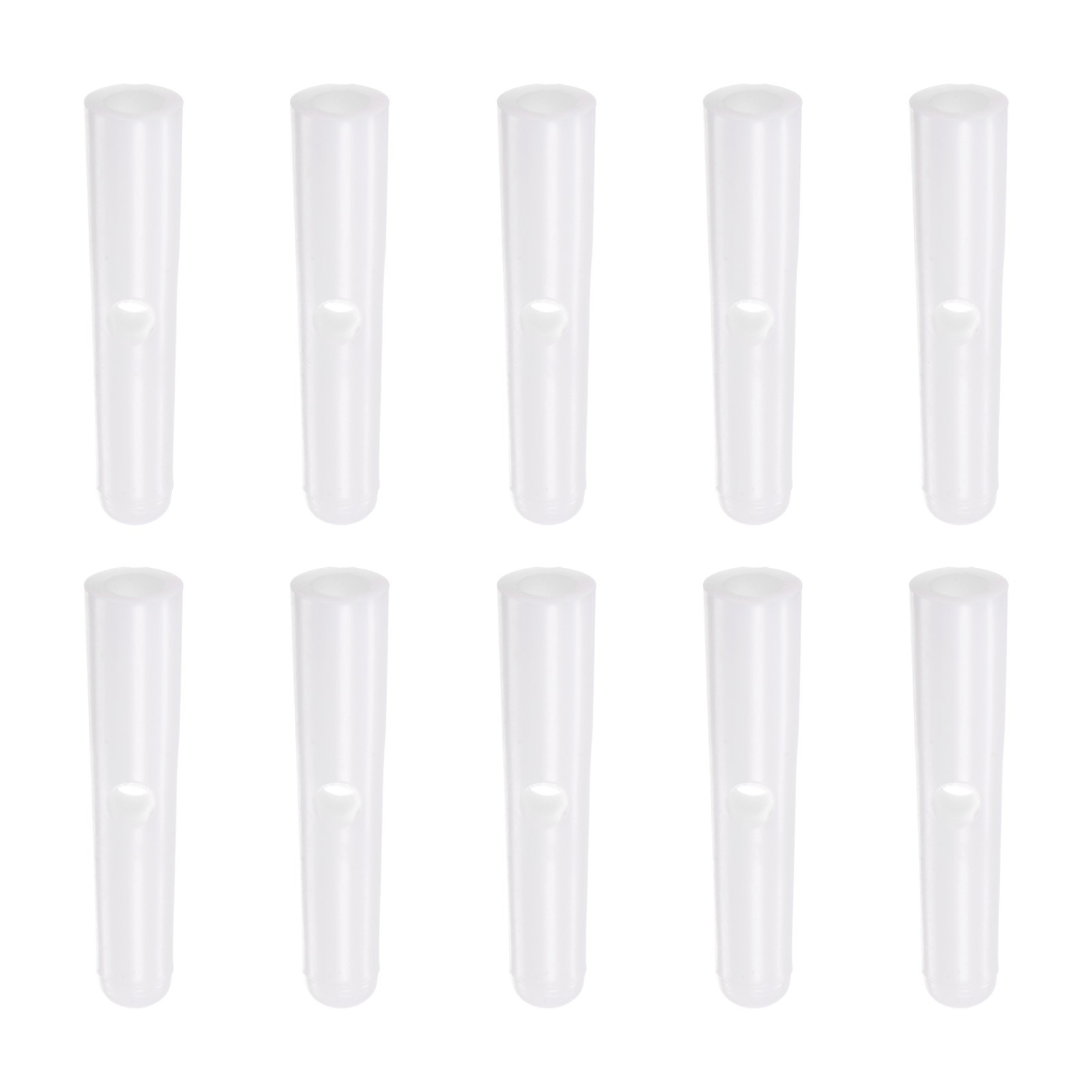 10pcs Umbrella Tail Beads PP 3.8mm Dia for Folding Umbrella Cover White