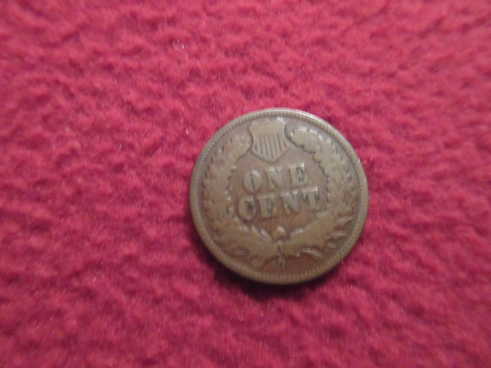 1875 DATED INDIAN CENT ORIGINAL
