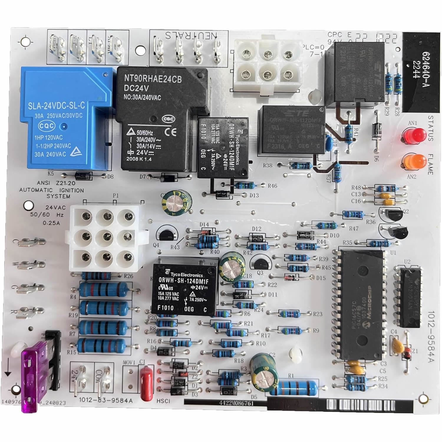 903429 Furnace Control Circuit Board For M1 Furnace 624602 6246020 624602A
