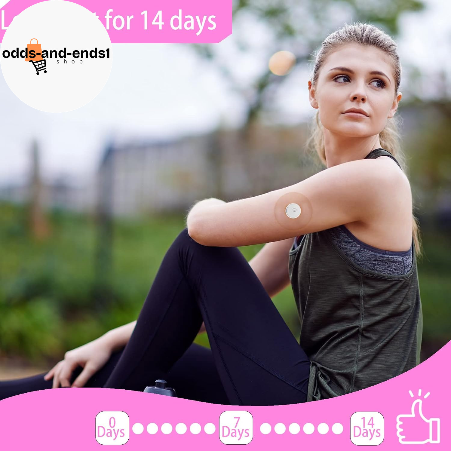 60Pack Freestyle 14 Day Sensor Patch & Libre 3 plus Sensor Covers Waterproof Adh