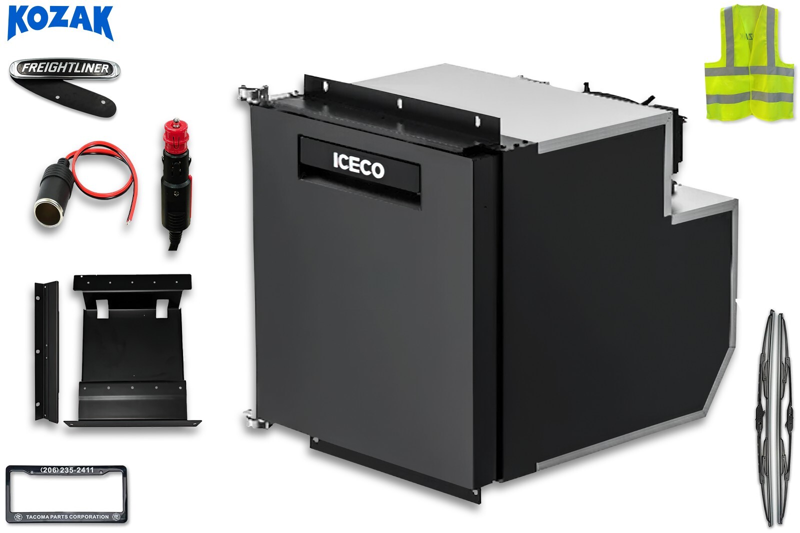 Heavy-duty Truck Built-in Fridge 65L TCD65A For Most Freightliner Classic models