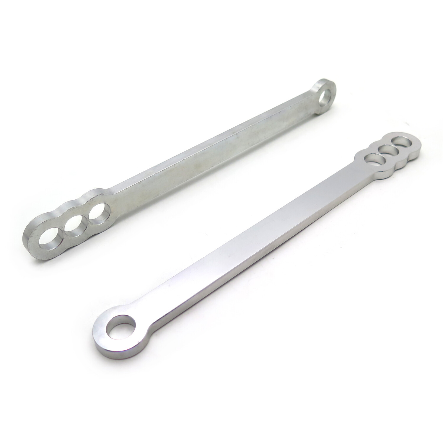 Silver Lowering Links For Kawasaki 03-12 ZX-6R ZX-6RR ZX600 02-05 ZX-12R ZX1200
