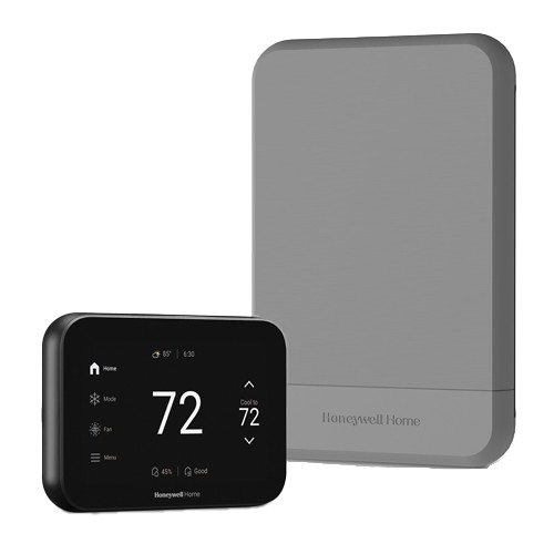 Honeywell YTHX1200B8/U ElitePRO S1200 Smart Thermostat w/ EIM Black 4H/2C WiFi