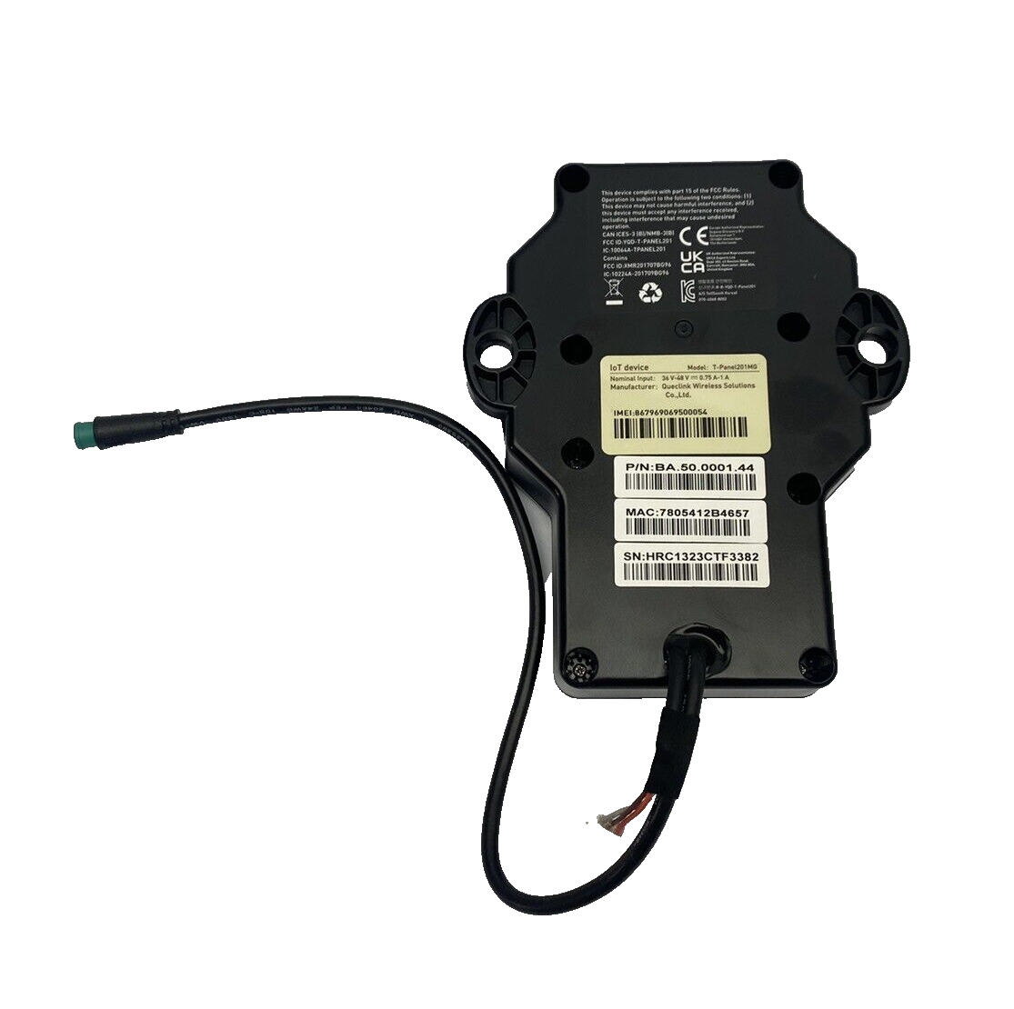T-Panel 201MG, Fits Ninebot, SP_IOT, AB.50.0009.50