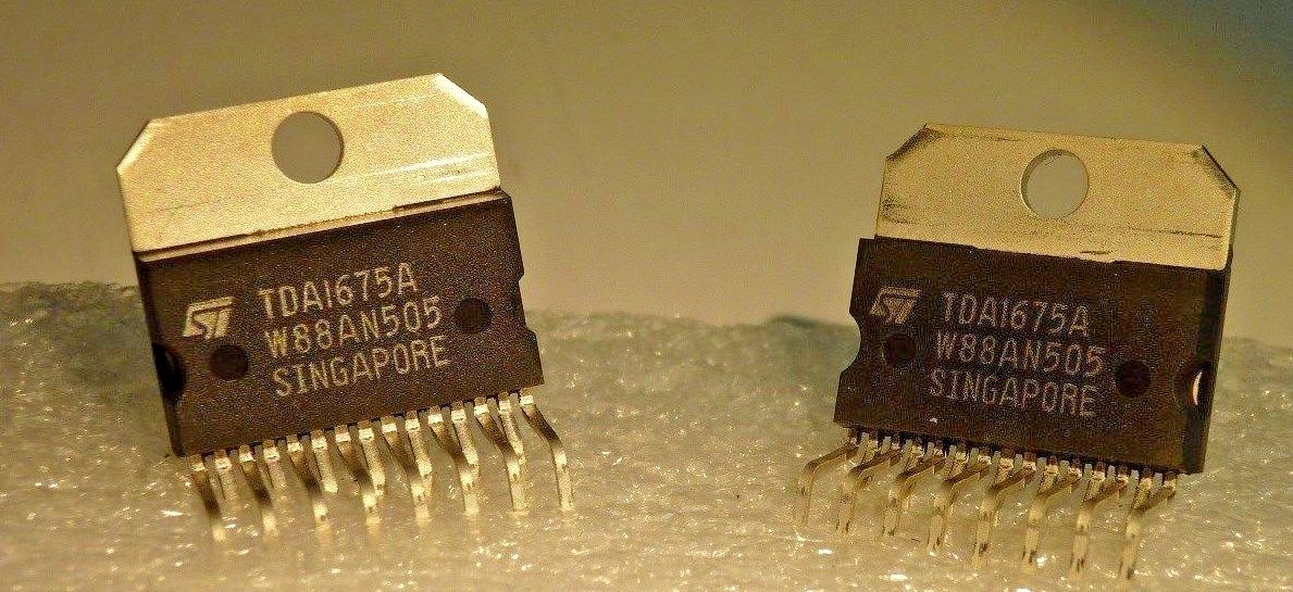 TDA1675A / IC / COMPARABLE TO NTE1862 / 2 PIECES (qzty)