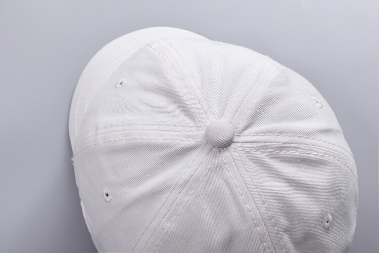 Baseball Short Brim Cap Men Women Fashion Sports Snapback Adjustable Summer Hats