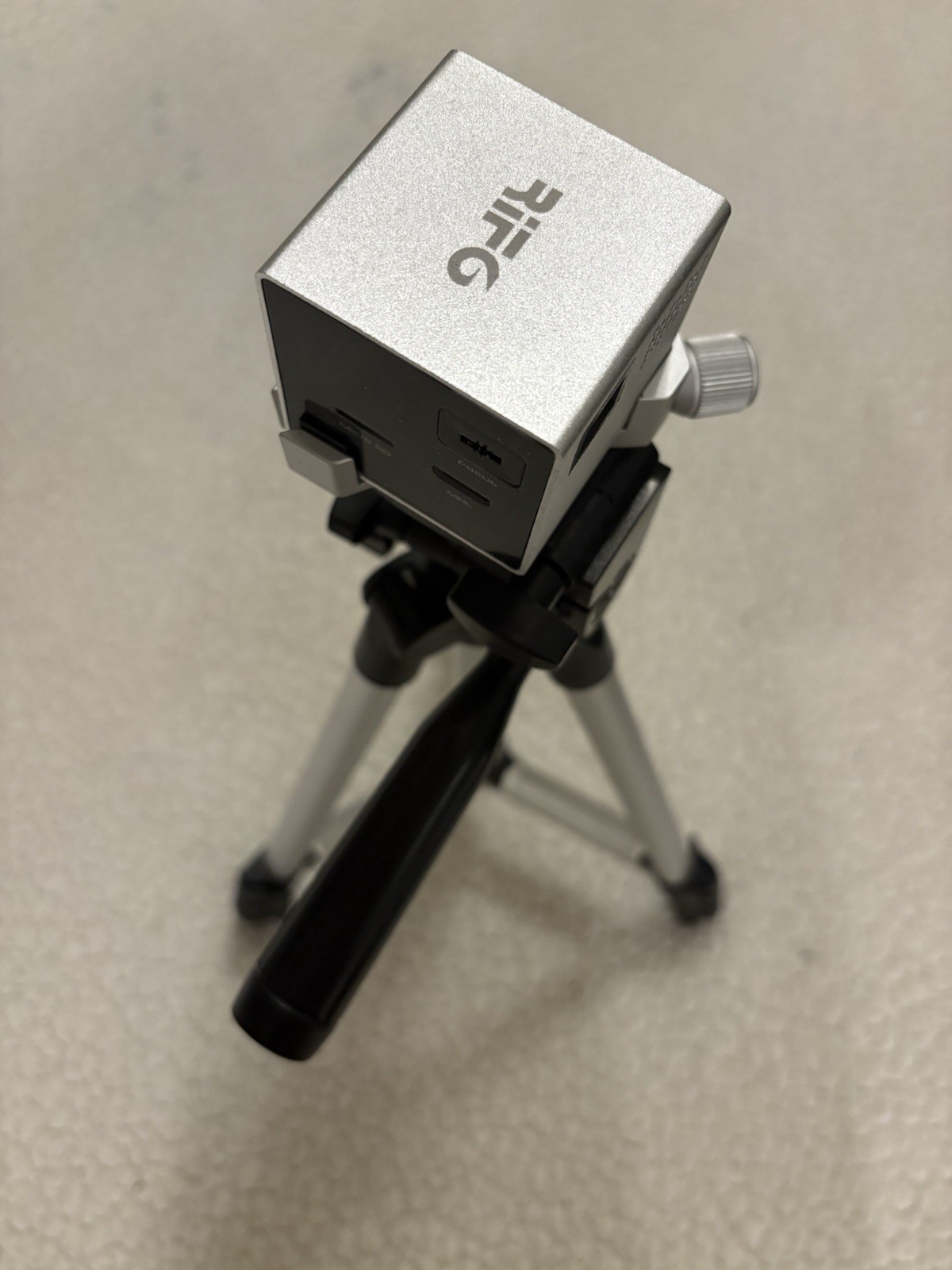 RIF6 Cube Mini Projector with Tripod