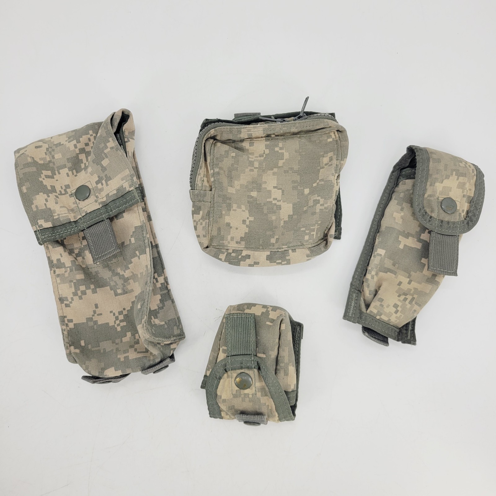USGI ACU Air Warrior Pouch Lot Multi-Purpose Utility Radio Tourniquet 4-Pieces