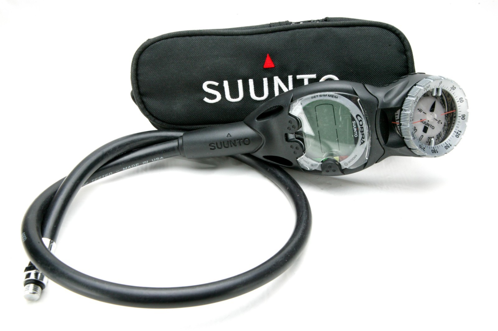 Scuba Suunto Console With Cobra Dive Computer, Suunto Compass & 30" Hose. Clean.