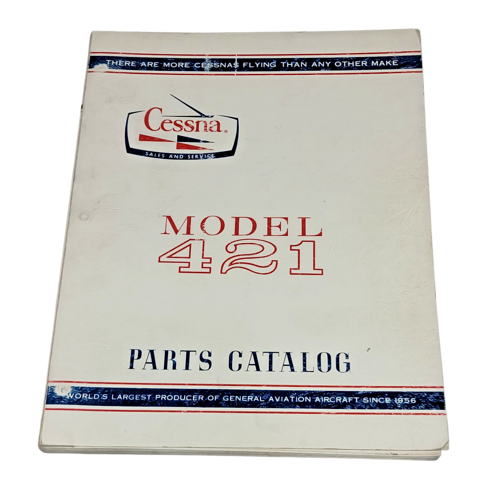 Cessna Model 421 Pressurized Parts Catalog July 1967 Original P338-12