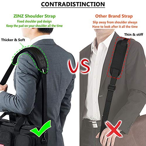 Shoulder Strap, 57" Padded Adjustable Shoulder Bag Straps Replacement for