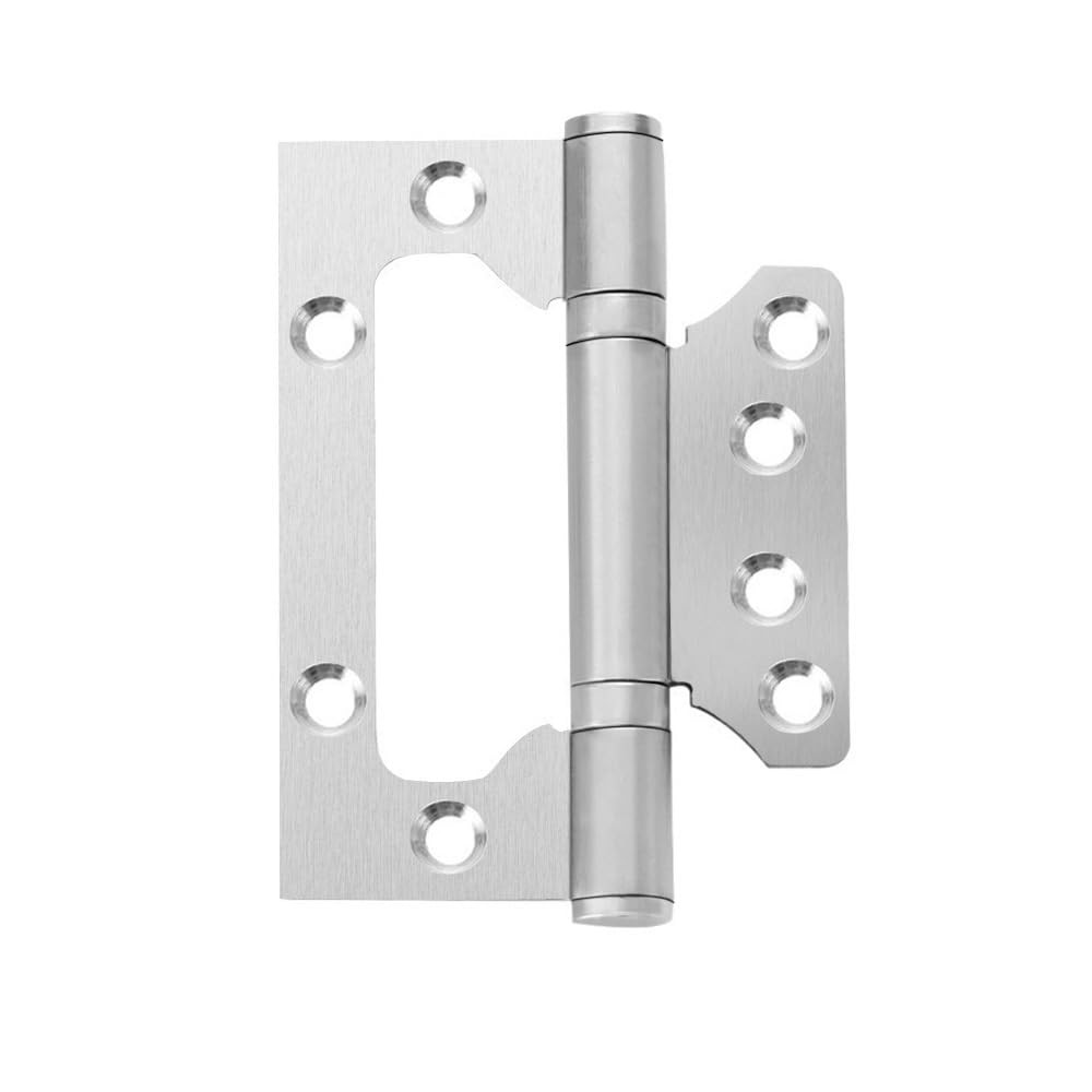 12 Pack 4"x3" Non-Mortise Stainless Steel Door Hinges Heavy Duty Silver