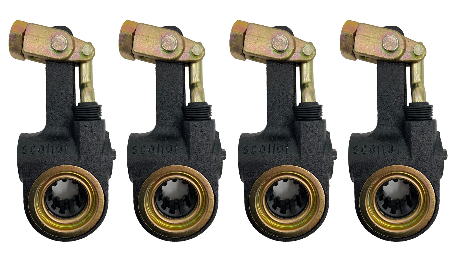 4 x Automatic Slack Adjusters 10 Spline 6" Ref: AS1133, 138.1030, AS1147,E-15052