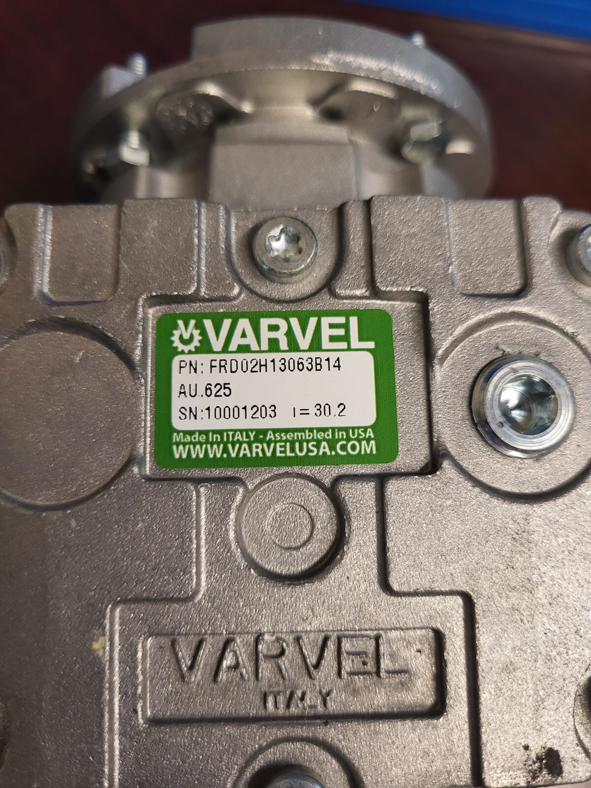 VARVEL FRD 02H13063B14 GEAR BOX