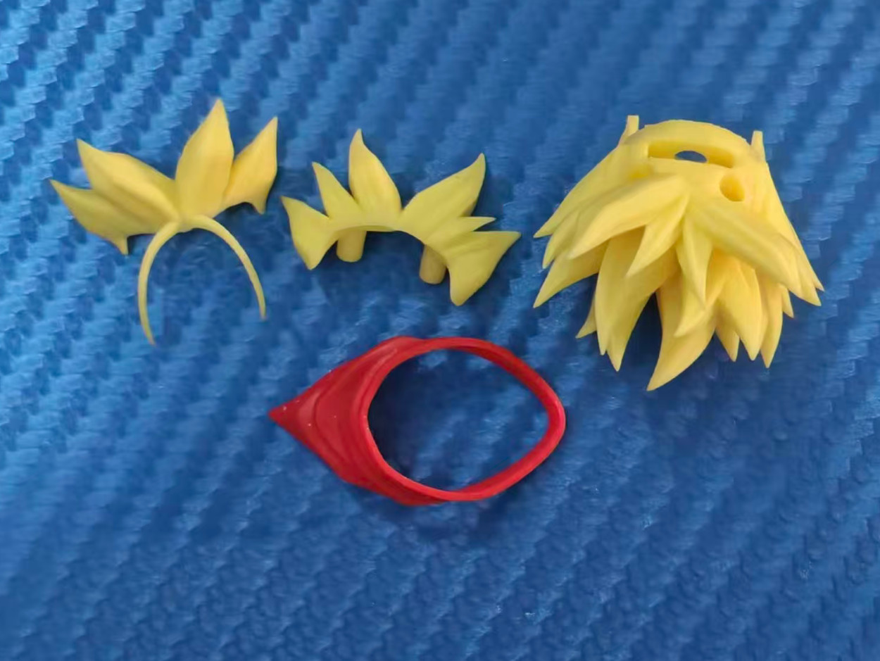 custom DRAGON BALL Z Trunks shf  1/12  Hair Accessories No Figure No face