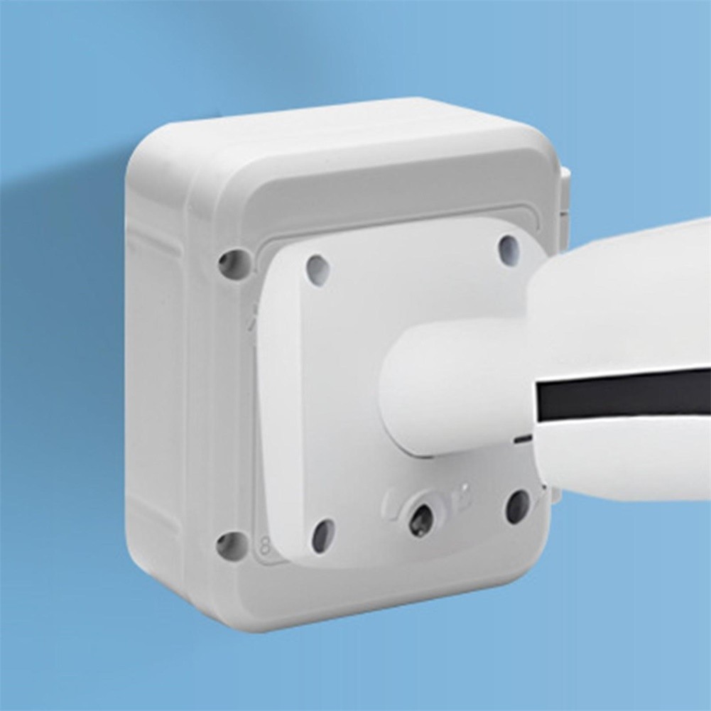 White ABS Waterproof Box for Camera Power Supply and Network Cables For Outdoor