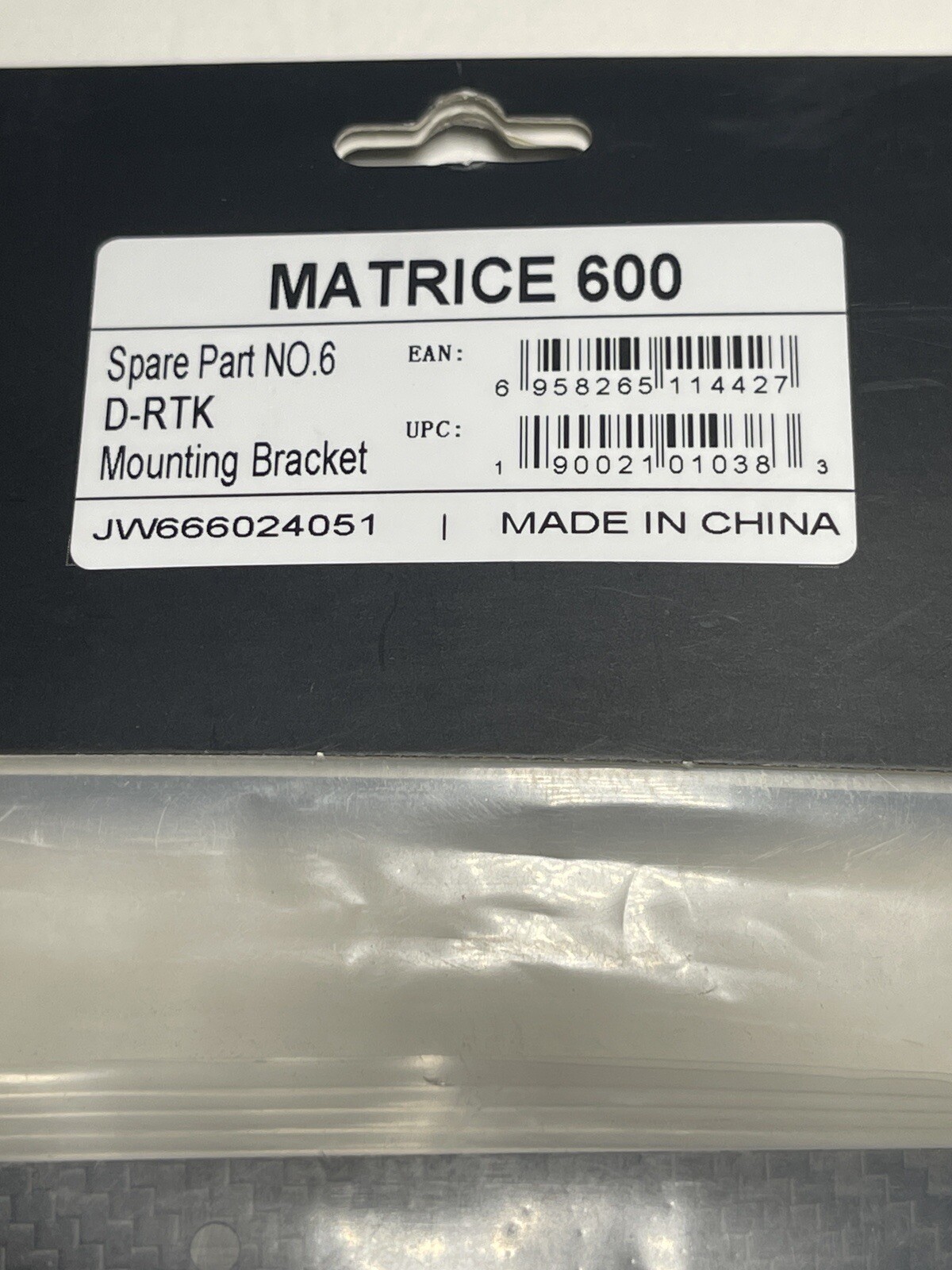 DJI Matrice 600 D-RTK Mounting Bracket - Part 6 """NEW SEALED"""