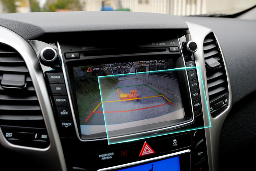 Crystal Clear Screen Protector for 2015 Hyundai Elantra Vehicle Navigation